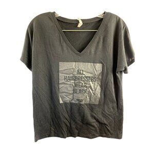 Bella Women's Hair Dresser Black Top